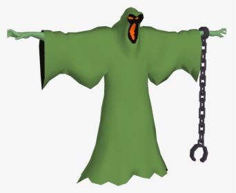 Png Royalty Free Download Green Transparent Ghost - Ghost Monster In Scooby Doo, Png Download, Transparent PNG