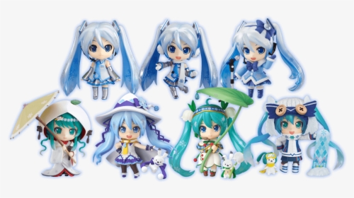Snow Miku All Years, HD Png Download, Transparent PNG