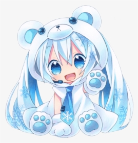 Transparent Hatsune Miku Clipart - Hatsune Miku Cute Chibi, HD Png Download, Transparent PNG