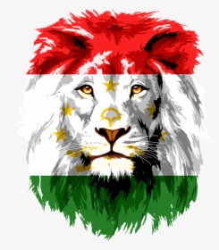Lion, Iran, Tajikistan, Afghanistan, India, Khujand - Lion Head Clipart Png, Transparent Png, Transparent PNG