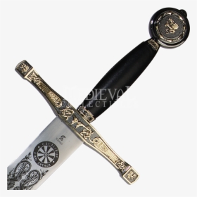 Black And Gold Sword, HD Png Download, Transparent PNG