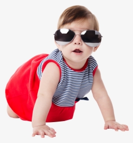 Infant Sunglasses Photography Creative Baby Child Cuteness - Baby With Sunglasses Png, Transparent Png, Transparent PNG