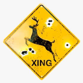 Xs67048 - Deer Xing - Deer Clip Art, HD Png Download, Transparent PNG