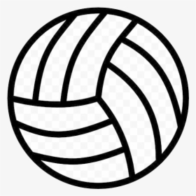 Volleyball Ball Net Line Art Transparent Png - Volleyball Ball Icon Png, Png Download, Transparent PNG