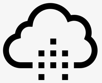 Moderate Rain Icon - Sad Cloud, HD Png Download, Transparent PNG