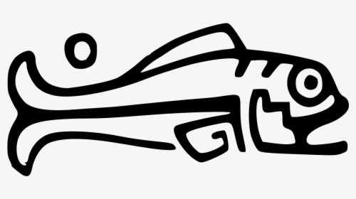 Aztec Fish Symbol, HD Png Download, Transparent PNG