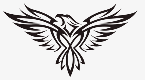 Spirit Animal Tattoo Designs - Tribal Eagle Drawings, HD Png Download, Transparent PNG