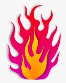 Transparent Cool Pngs - Pink Flame Clipart, Png Download, Transparent PNG