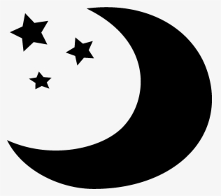 Transparent Crescent Moon Clipart Png - Little Star Tattoo Design, Png Download, Transparent PNG