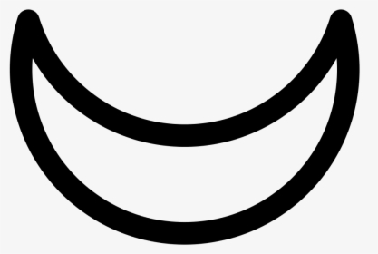 Moon Crescent Symbol - Upward Crescent Moon Meaning, HD Png Download, Transparent PNG