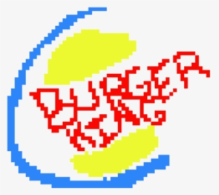Pixel Art Logo Burger King, HD Png Download, Transparent PNG