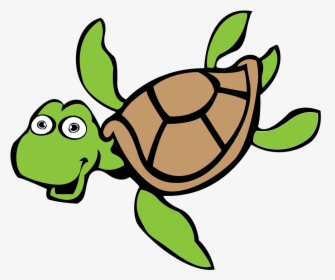 Tortoise Child Prison Officer - Cartoon Turtle Transparent Background, HD Png Download, Transparent PNG