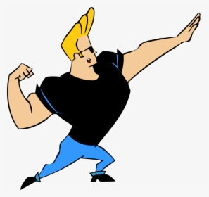 Transparent Johnny Bravo Png - Cartoon Characters Johnny Bravo, Png Download, Transparent PNG
