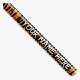 Orange Tiger Stripe Personalized Custom Drumsticks, HD Png Download, Transparent PNG