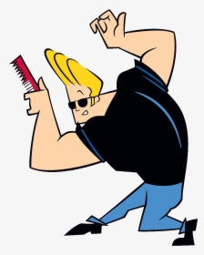 #johny - Johnny Bravo Flexing Gif, HD Png Download, Transparent PNG