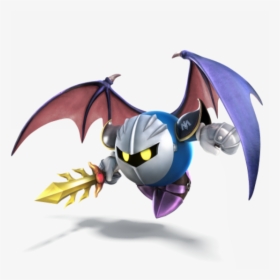 Super Smash Bros - Meta Knight Super Smash Bros Wii U, HD Png Download, Transparent PNG