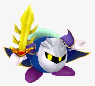 Meta Knight Return To Dreamland Style Render By Nibroc - Return To Dreamland Meta Knight, HD Png Download, Transparent PNG