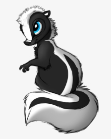 Skunk Drawing, Skunks, Woodland Forest, Cutting Files, - Skunk Cartoon Drawing, HD Png Download, Transparent PNG