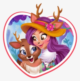 Danessa Deer And Sprint Character Thumbnail-characterimage - Enchantimals Characters Danessa Deer, HD Png Download, Transparent PNG