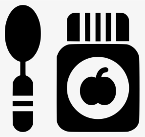 Transparent Baby Food Png - Baby Food Icon Icon, Png Download, Transparent PNG