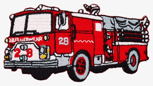 Motif Fire Truck - Illustration, HD Png Download, Transparent PNG