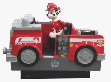 Paw Patrol Marshall Fire Truck Ride, HD Png Download, Transparent PNG