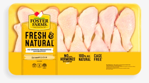 Drumstick Value Pack - Foster Farms Chicken Drumsticks, HD Png Download, Transparent PNG