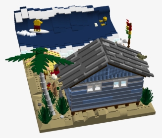 Log Cabin - Lego, HD Png Download, Transparent PNG