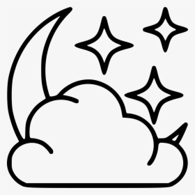 Cloudy Moon Star Svg Png Icon Free Download - Harry Potter Wands Cartoon, Transparent Png, Transparent PNG