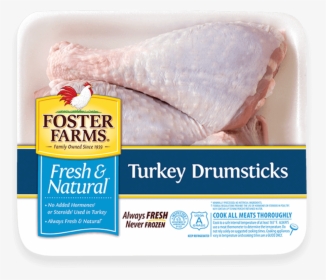 Turkey Drumsticks - Foster Farms Boneless Skinless Chicken Thigh Fillets, HD Png Download, Transparent PNG