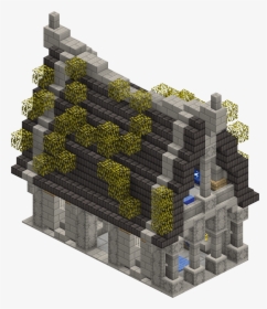 Clip Art High Elven House The - High Elf Minecraft Elven House, HD Png Download, Transparent PNG