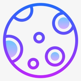 Full Moon Icon - Circle, HD Png Download, Transparent PNG