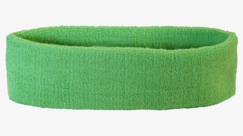 Unicolor Lime Green Headband / Sweatband - Green Sweat Band Png, Transparent Png, Transparent PNG