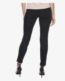 Ripped Giselle Jean In Colour Pewter - Hudson Skinny Jean, HD Png Download, Transparent PNG
