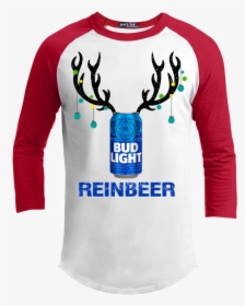 Bud Light Reinbeer Logo - Bud Light Christmas Shirt, HD Png Download, Transparent PNG
