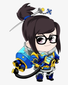 Overwatch Mei Cute Spray, HD Png Download, Transparent PNG