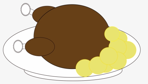 Cooked Turkey Png - Turkey Stuffing Clipart, Transparent Png, Transparent PNG
