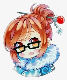 Transparent Mei Overwatch Png - Cold Dibujo, Png Download, Transparent PNG