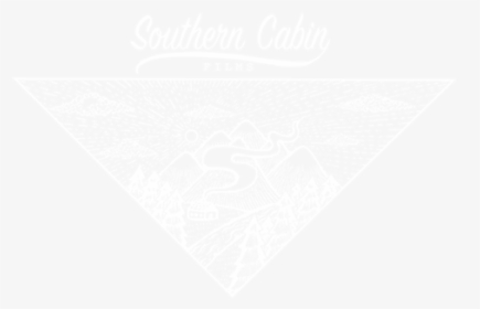Southern Cabin Logo Full White - Johns Hopkins Logo White, HD Png Download, Transparent PNG
