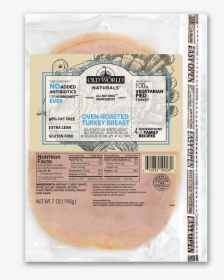 Package Of Deli Turkey - Old World Naturals Oven Roasted Turkey Breast, HD Png Download, Transparent PNG
