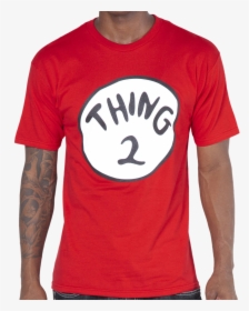 Transparent Thing 1 And Thing 2 Png - Active Shirt, Png Download, Transparent PNG
