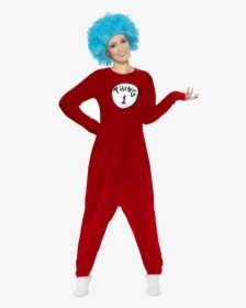 Transparent Thing 1 And Thing 2 Png - World Book Day Adults Fancy Dress, Png Download, Transparent PNG