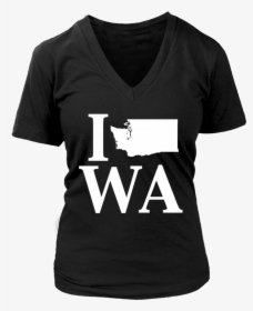 I Heart Love Wa Washington Silhouette State Outline - Active Shirt, HD Png Download, Transparent PNG