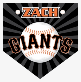 Giants Custom Home Plate Banner - San Francisco Giants, HD Png Download, Transparent PNG