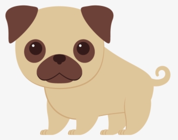 Drawn Pug Pug Tail - Draw A Pug In A Cup, HD Png Download, Transparent PNG