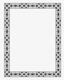 Victorian Border Clipart Celtic Frames And Borders - Dungeons And Dragons Border, HD Png Download, Transparent PNG