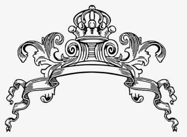 File Corona Remate Svg - Royal Crown Banner, HD Png Download, Transparent PNG