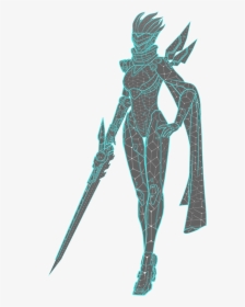 Zero Pulse Blade Full-length Energy Blade Allows For - Illustration, HD Png Download, Transparent PNG