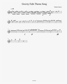 Gravity Falls Flute Sheet Music, HD Png Download, Transparent PNG