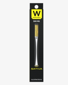 W Vapes Vaping Vape Pens Durban Poison Sativa 500mg - W Vapes Hybrid Disposable, HD Png Download, Transparent PNG